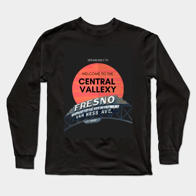 Central Vallexy, Speakeasily Long Sleeve T-Shirt by Speakeasily